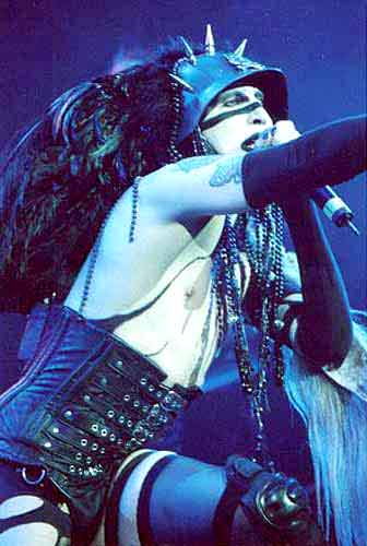 Manson en consert....