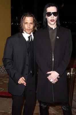 Johnny depp and Marilyn Manson.......