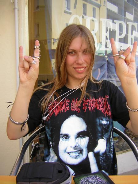 moi en bretagne......(admiré le tee shirt.....)