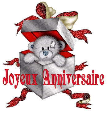 Aujourd'hui c'est mon anniversaire
