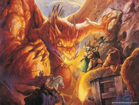 Dragon doré