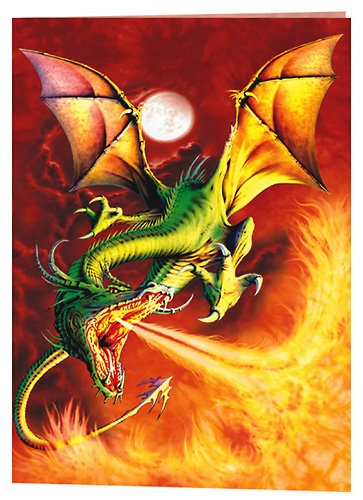Dragon en colére