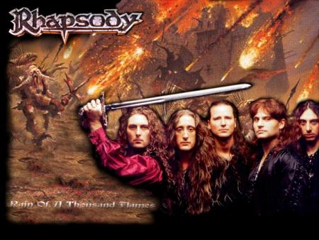 Rhapsody un groupe de speed métal symphonique que j'ador beaucoup